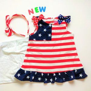 ❤️NWT❤️ USA Shirt Leggings Size 6X